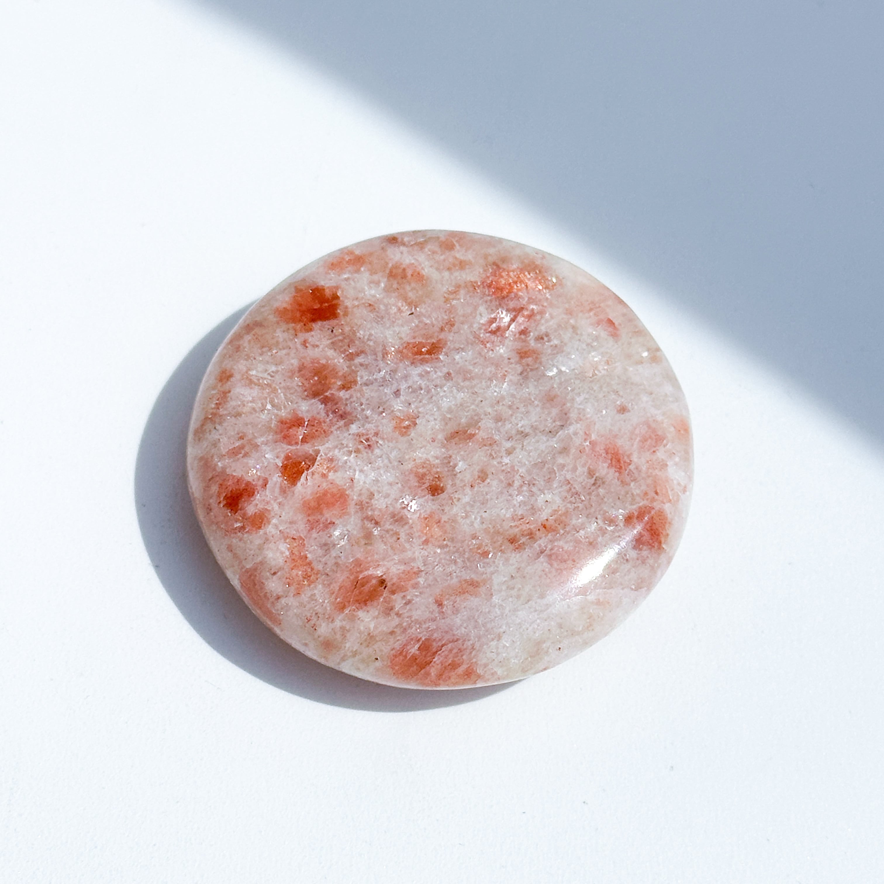 サンストーン パーム 53◇Sun Stone◇ 天然石・鉱物・パワーストーン