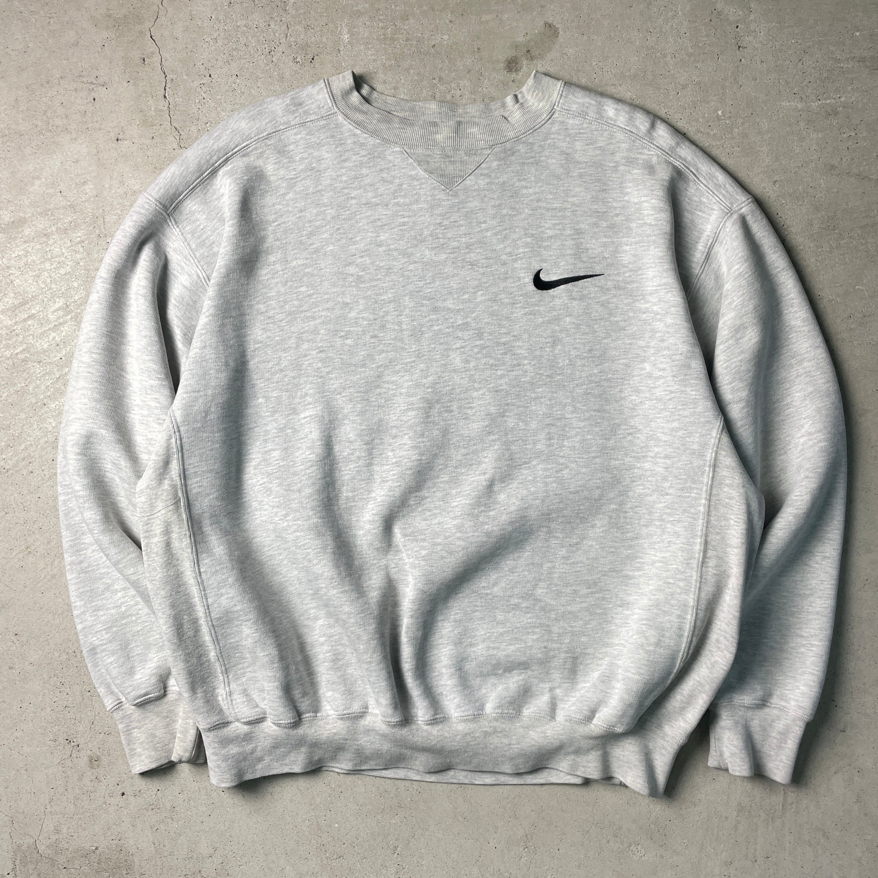 90s NIKE ナイキ スウェット スウォッシュロゴ XXL ブラック