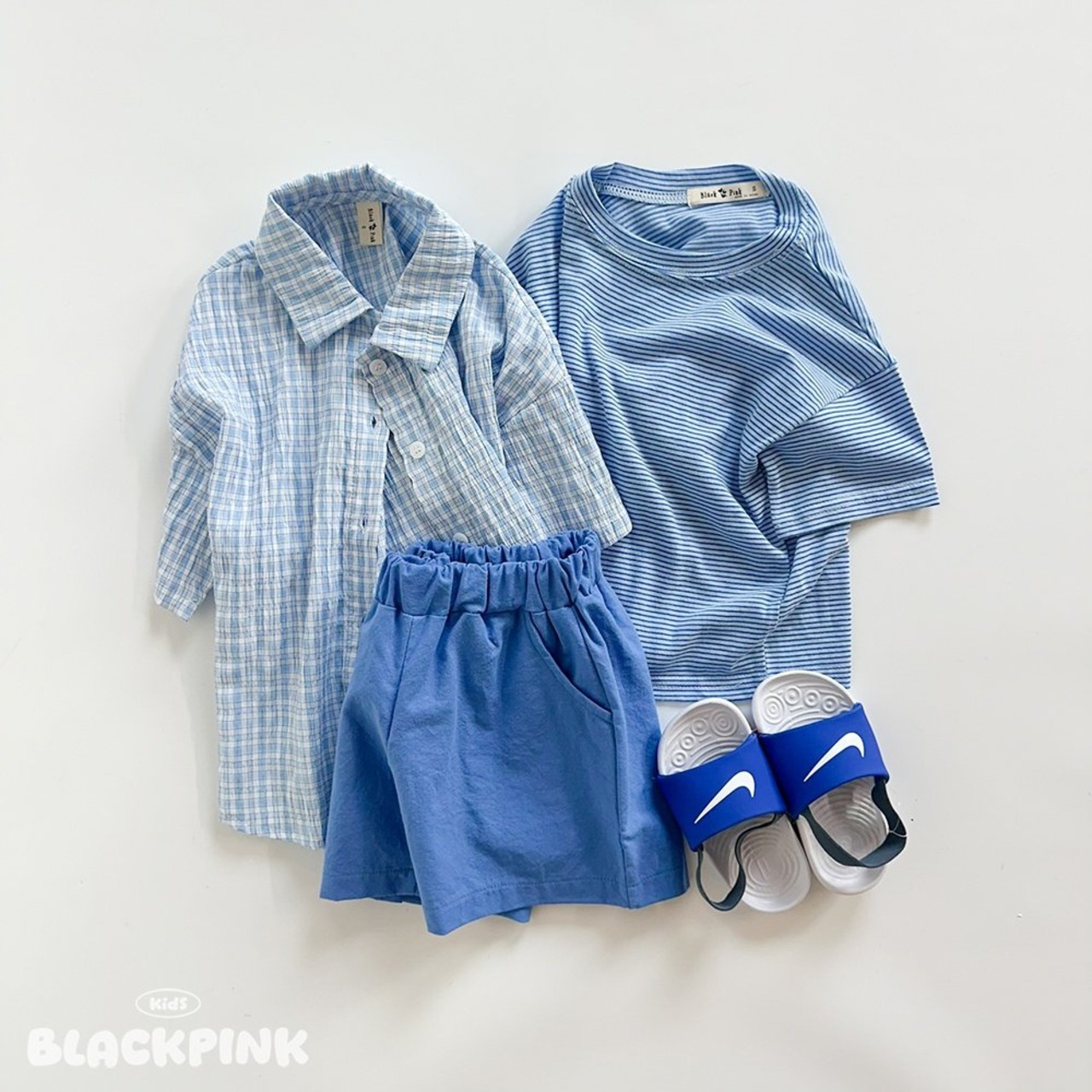 [BLACKPINK] Summer Style Short Sleeve T-shirt / [블랙핑크] 썸머ST반팔티