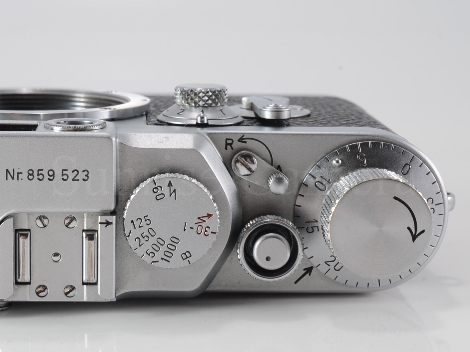 Leica IIIg ボディ 革ケース付 オーバーホール済 ライカ バルナック