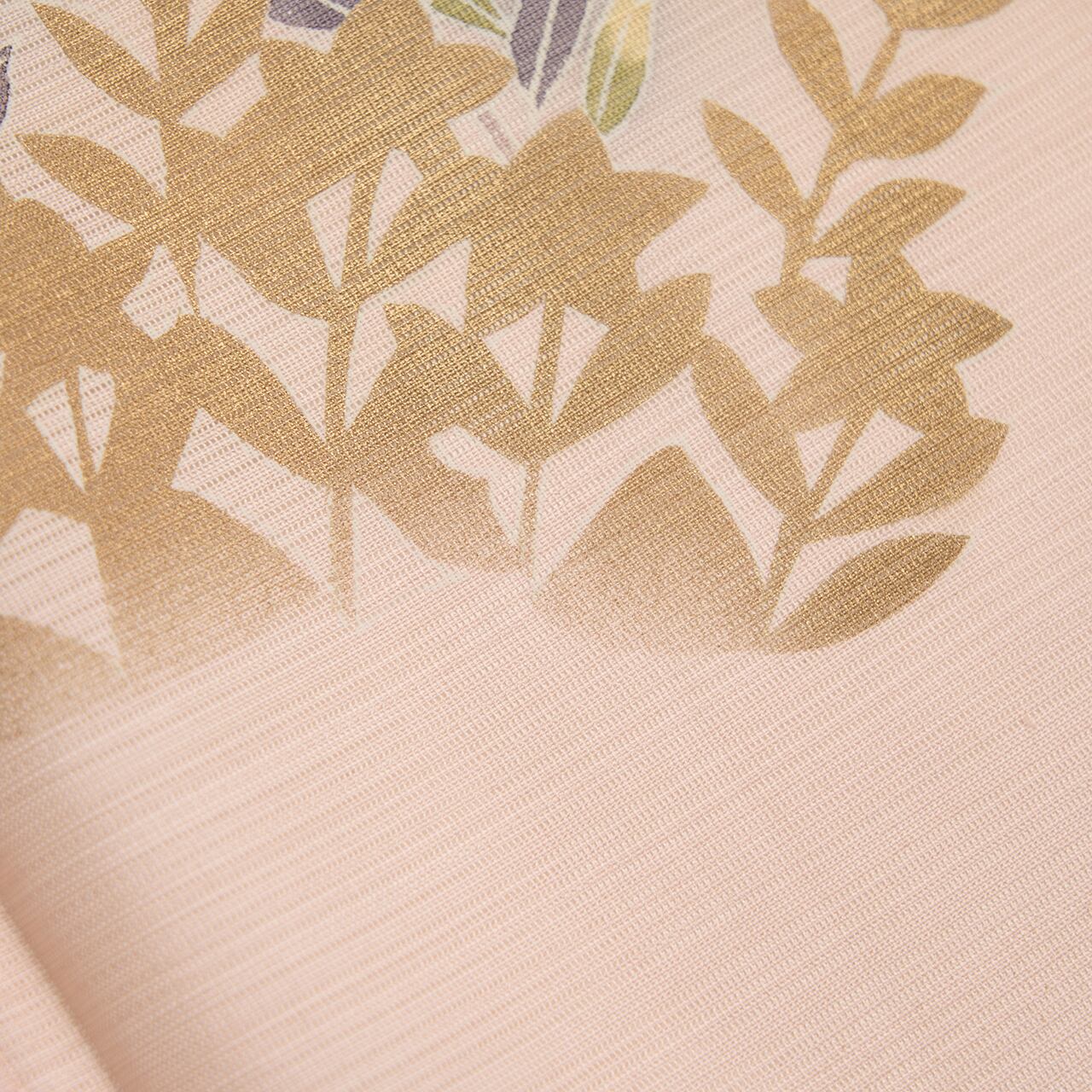 秋草模様 手描友禅訪問着 変り絽単衣着物【中古】 | かわの屋