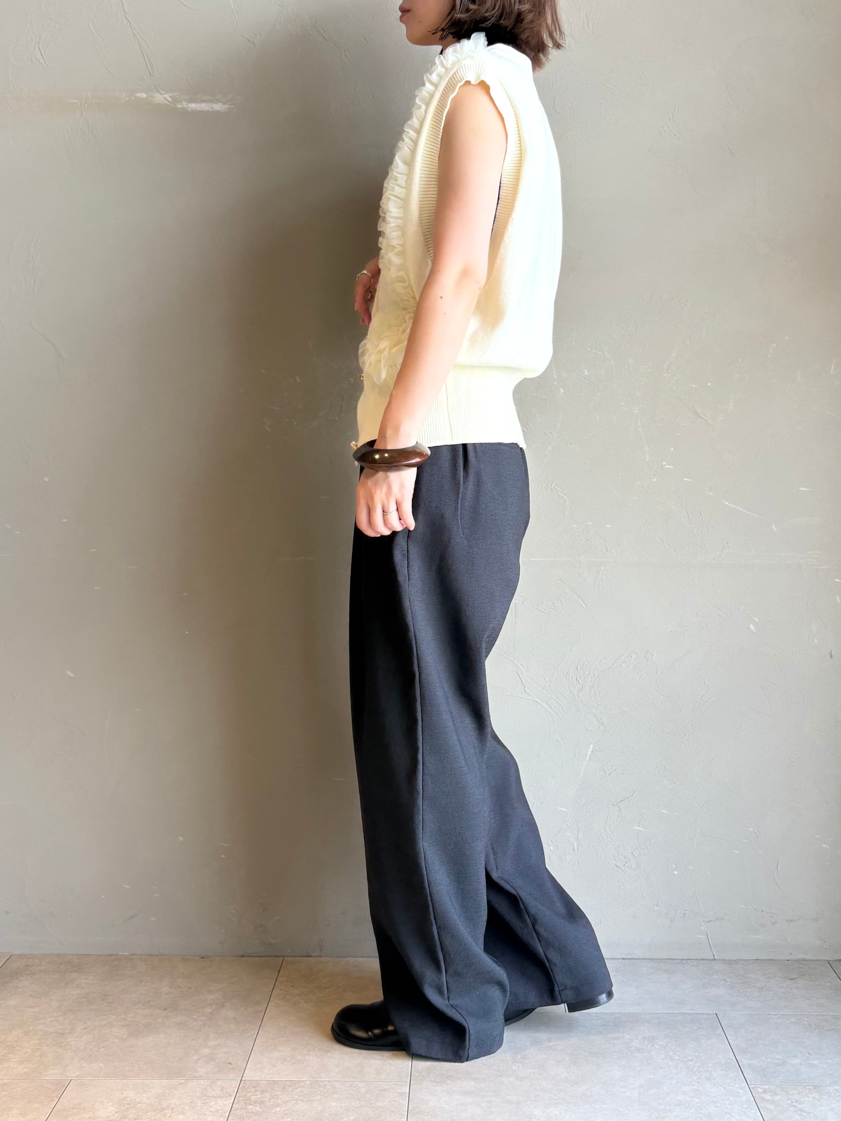 MARGAUX VINTAGE 】チュールフリルベスト | valance 福井｜レディース