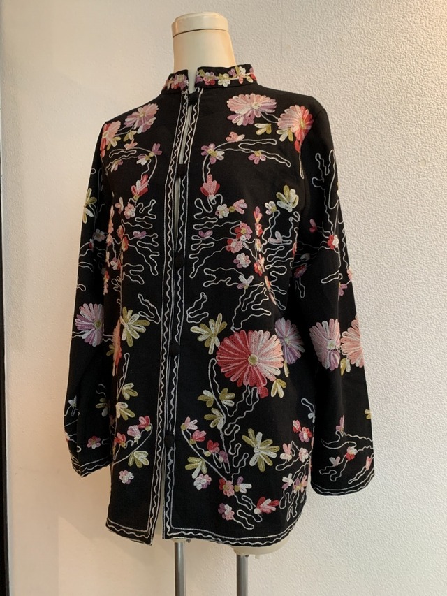 Embroidery China Shirt Jacket