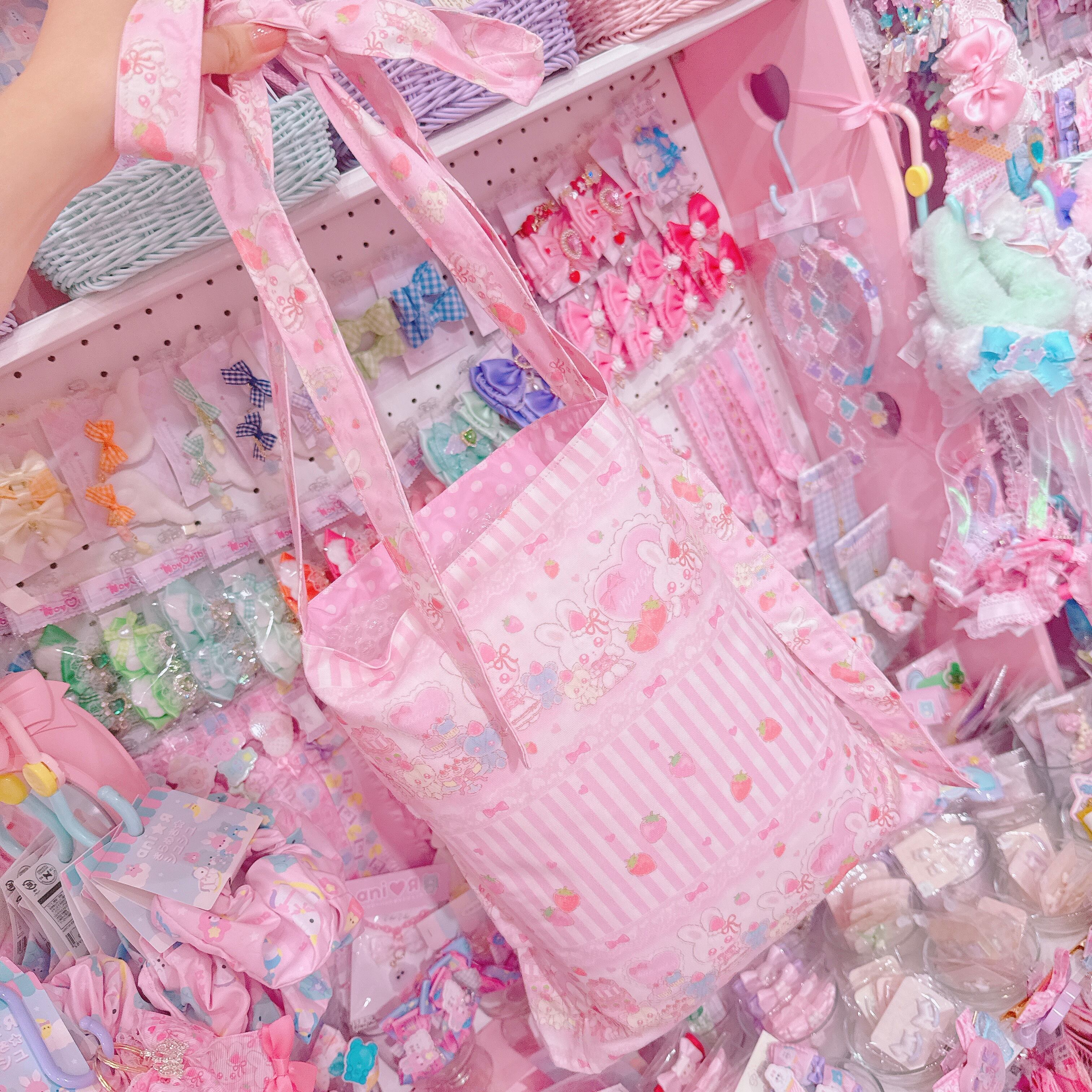 【R7】41-6フリルリボンショルダーバッグ