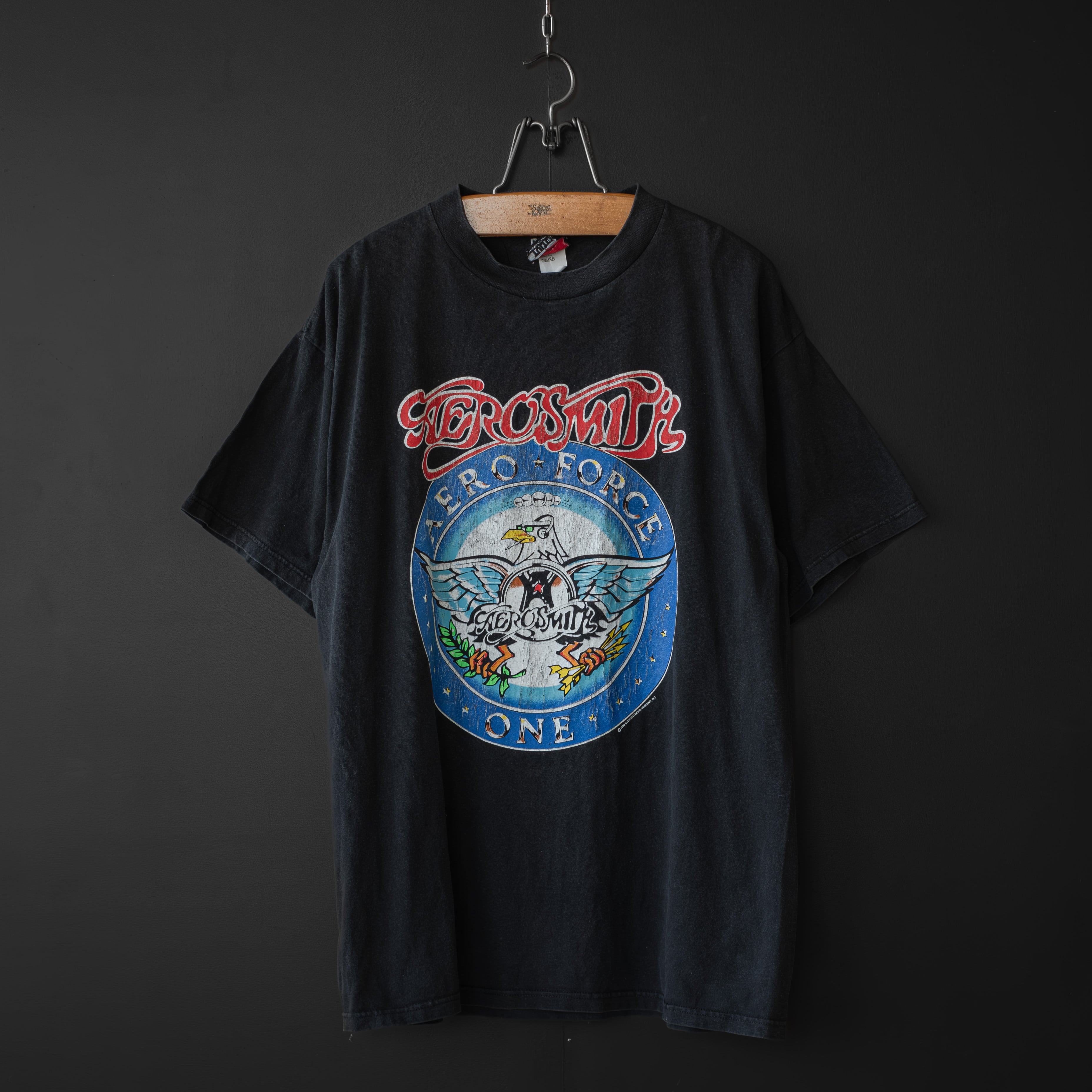 used- 1993 AEROSMITH tee (Aero Force One) | dros dro