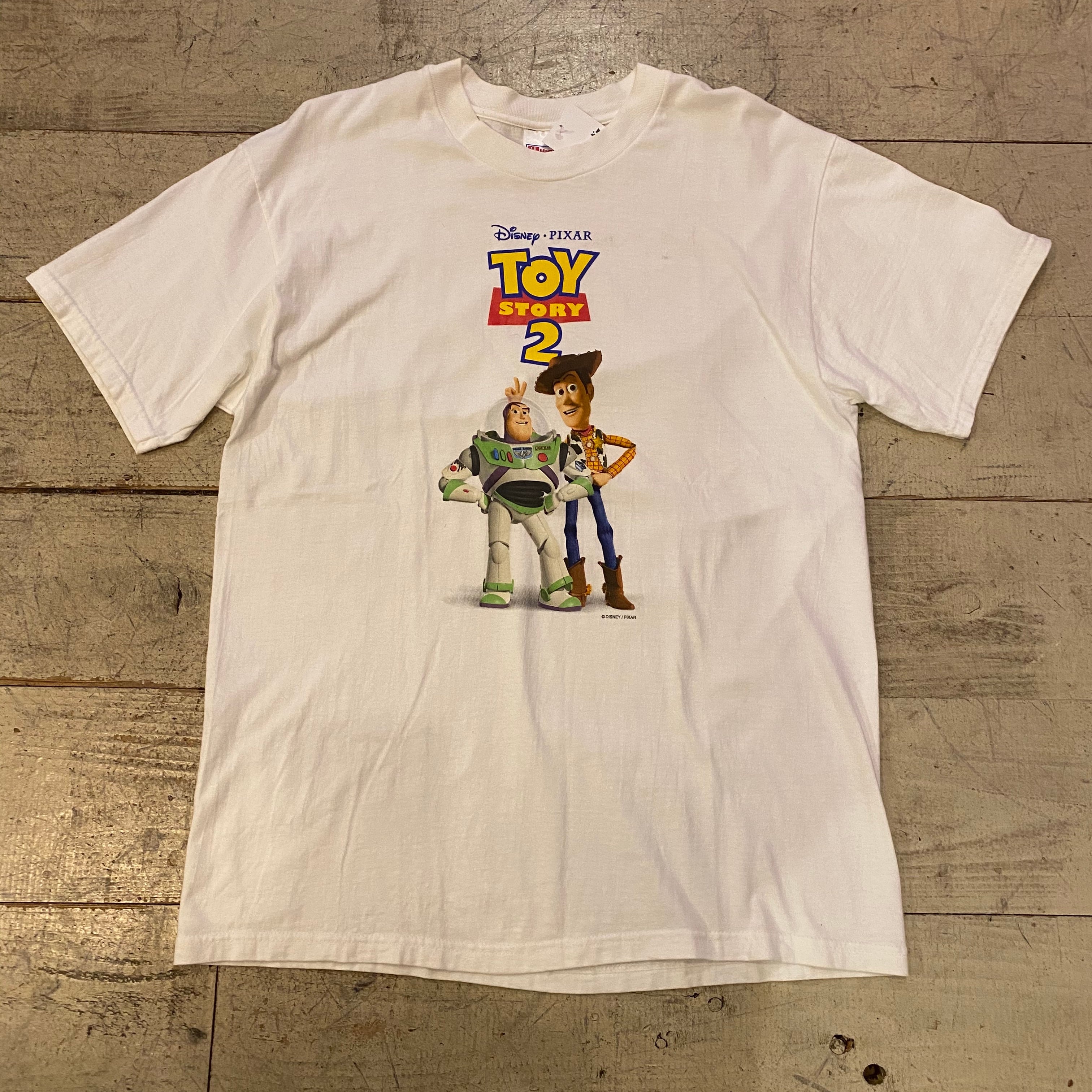 90s TOY STORY 2 T-shirt | What’z up powered by BASE