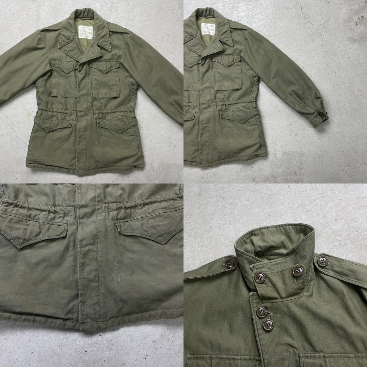 40年代 U.S.ARMY 米軍実品 M-1943 ミリタリー フィールドジャケット