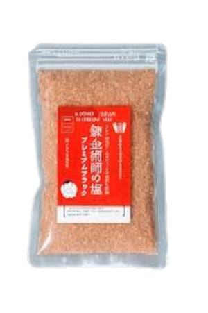 【まずは約7回】錬金術師の塩プレミア 150g|粒/サンド 【まずは約7回】錬金術師の塩プレミア 150g|粒/サンド