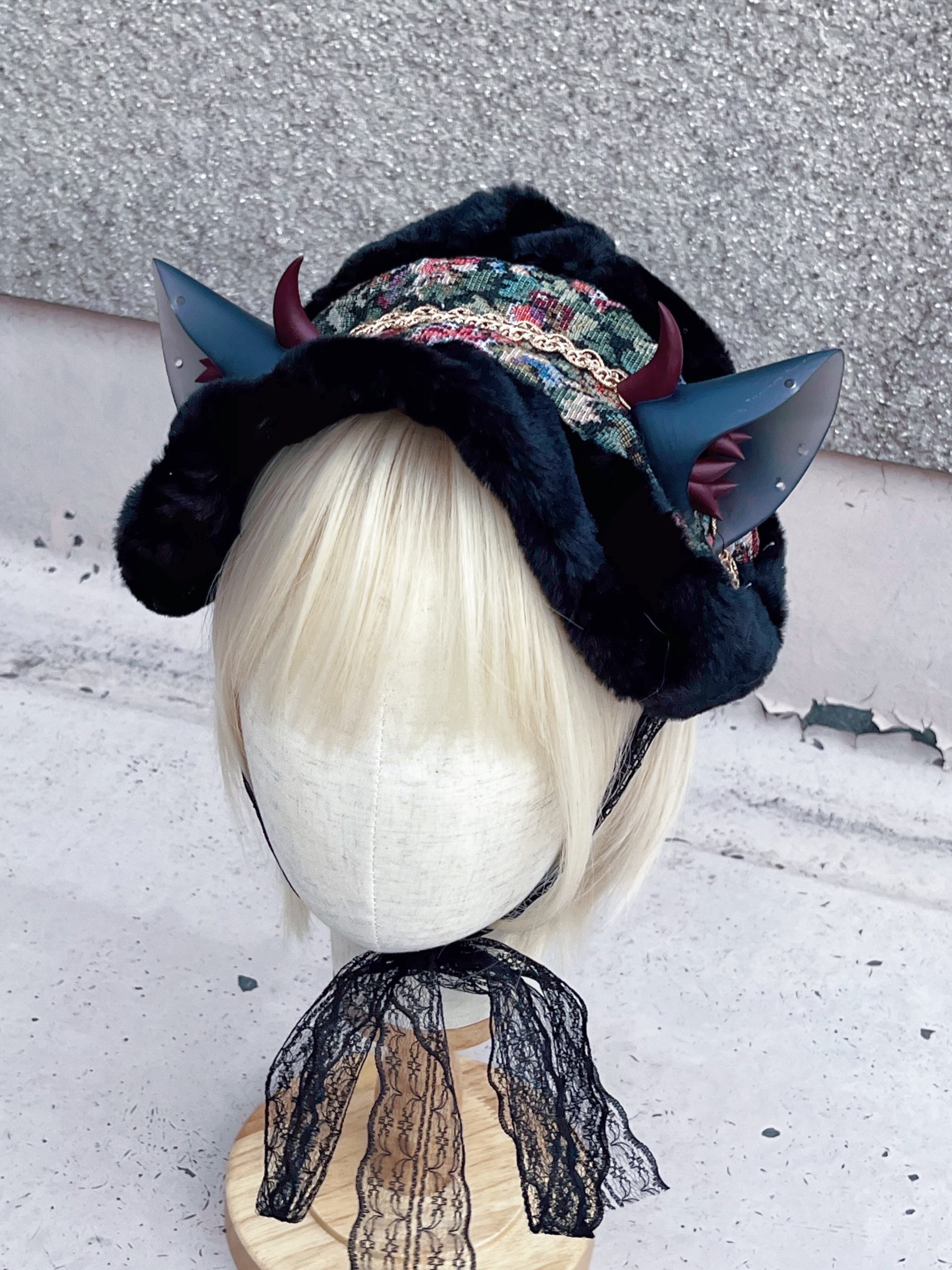 ririco:ramu リリコラム 天使の羽 カチューシャ 垂れ耳 カチューシャ ririco:ramu リリコラム 天使の羽 カチューシャ 垂れ耳 カチューシャ