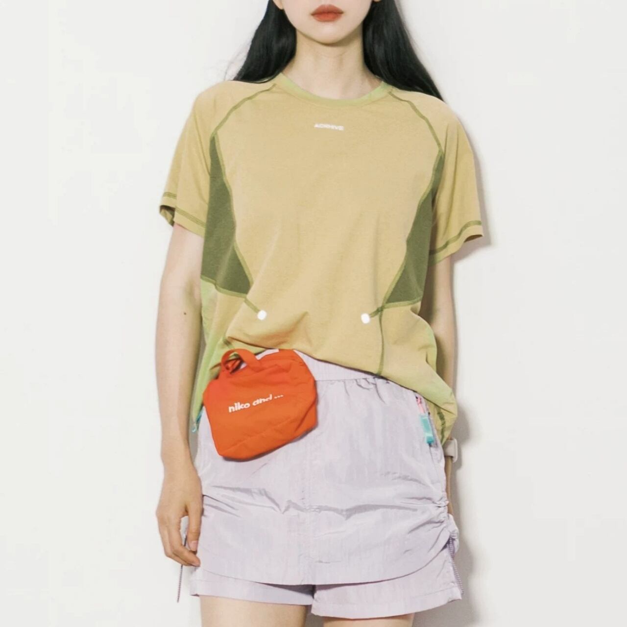 ステッチテックラインデザインTシャツ C01361