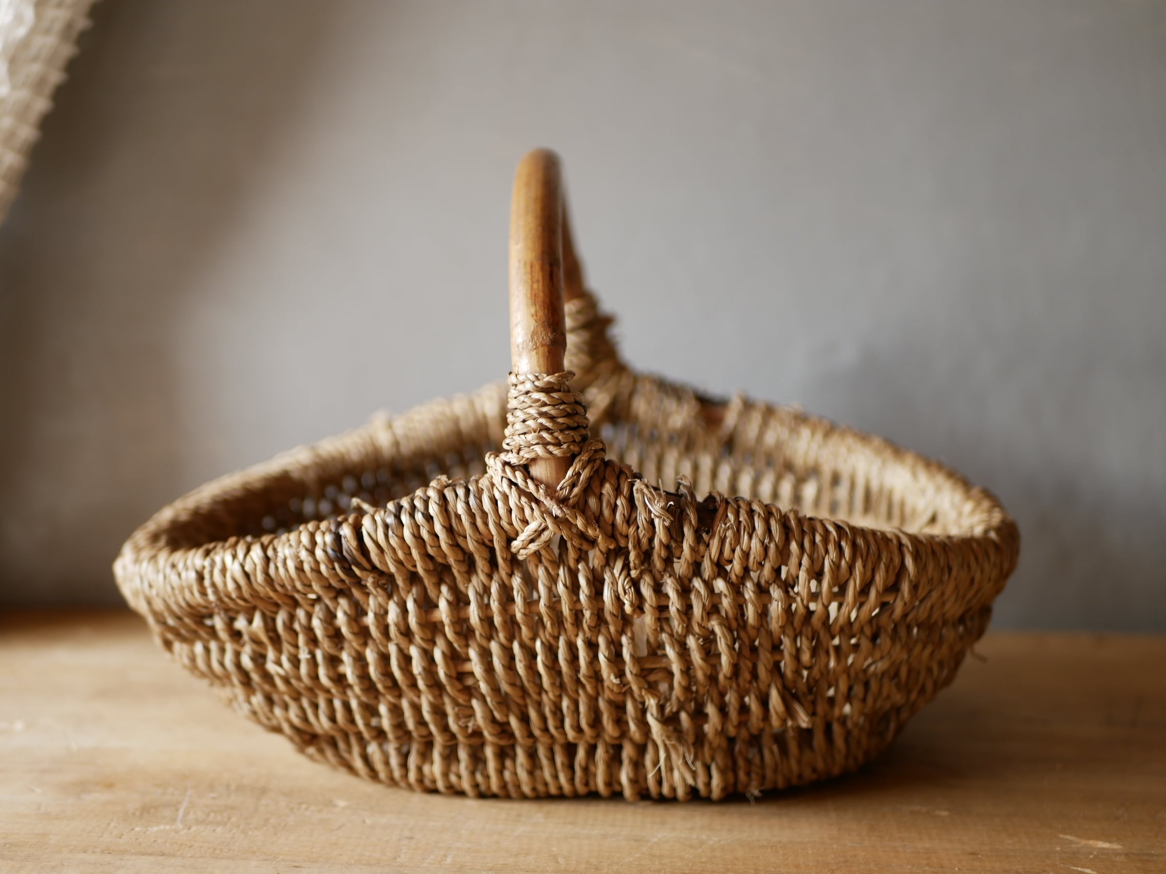 パニエ かご フランスアンティーク ブロカントのある暮らし | フランス