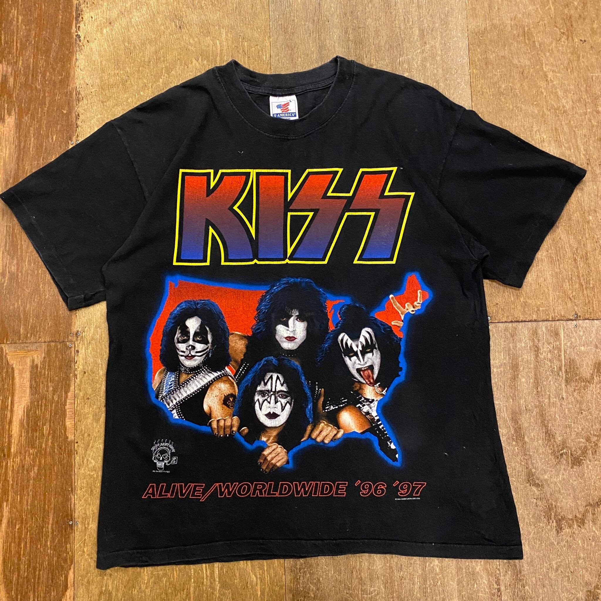 KISS バンドTシャツ 96’97