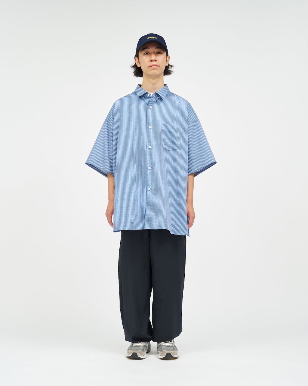 FreshService HRAFTeX® S/S STRIPE SHIRT | HUMAN and THINGS