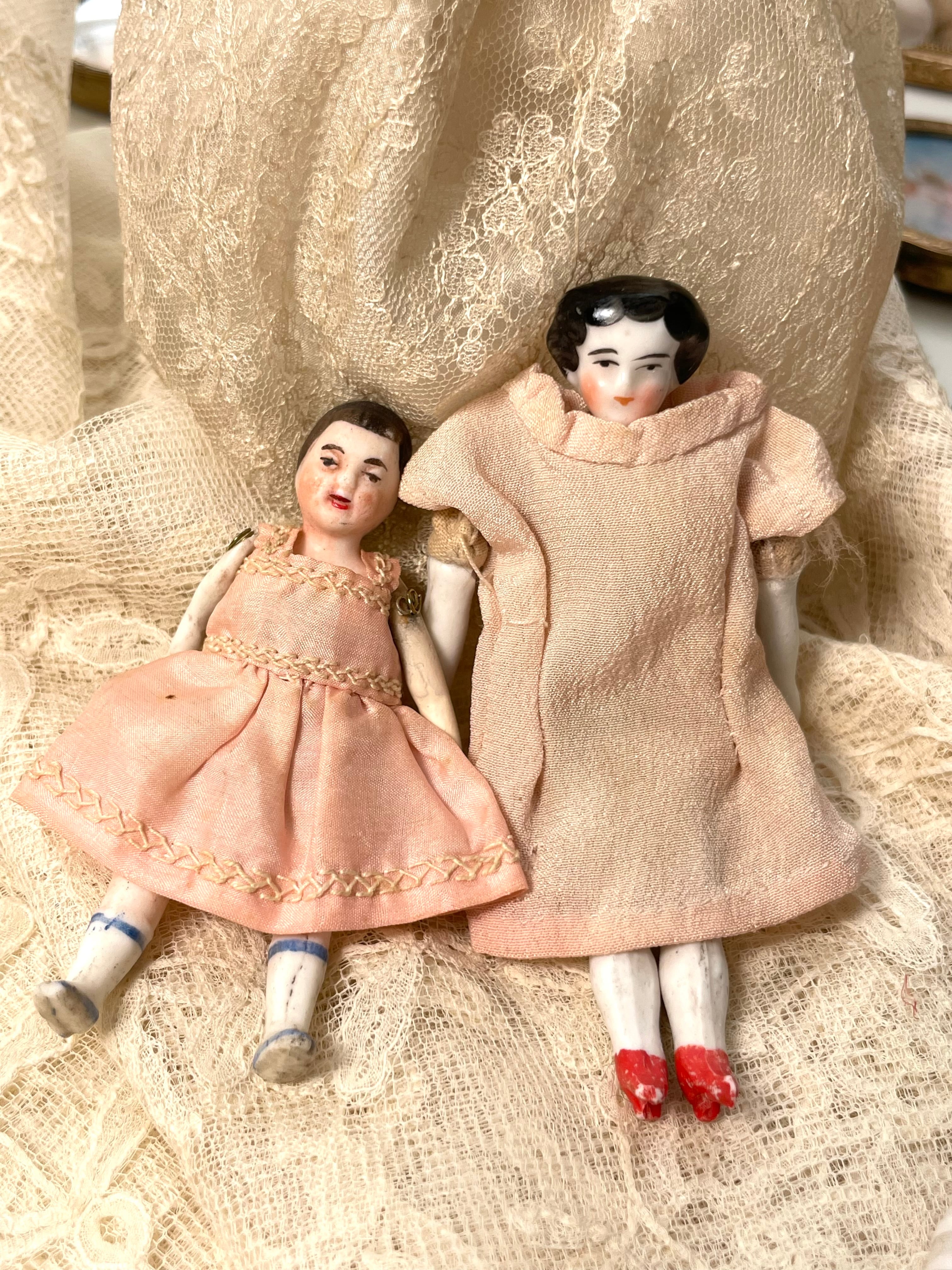 チャイナヘッド（磁器製）ドール | Epines de Rose Paris Vintage