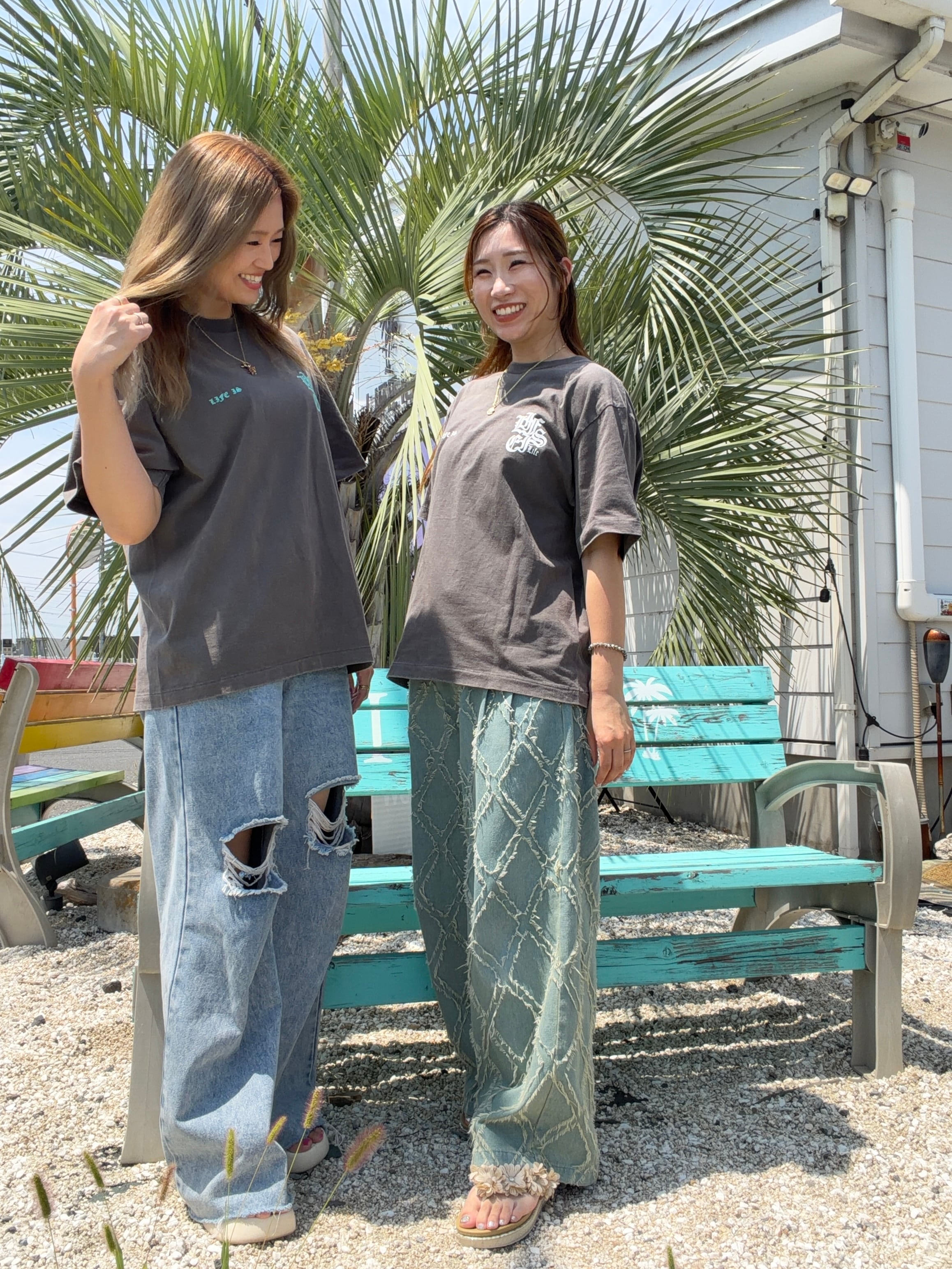 LIFE is lifeピグメントTシャツ￥6,990(7,689)