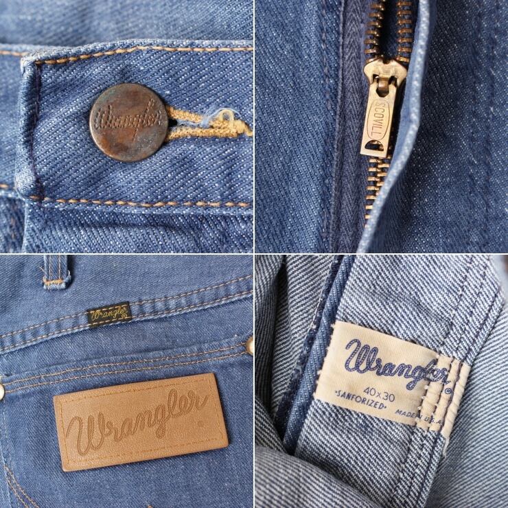 ビッグサイズ 60s 70s USA製 Wrangler ラングラー 13MWZ デニム