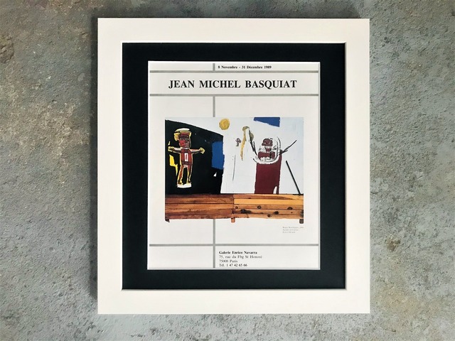 1989 JEAN MICHEL BASQUIAT "Water Worshipper"