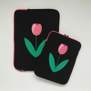 tulip tablet / laptop pouch チューリップ タブレット パソコン PC ipad ポーチ ケース 韓国 ブランド 雑貨