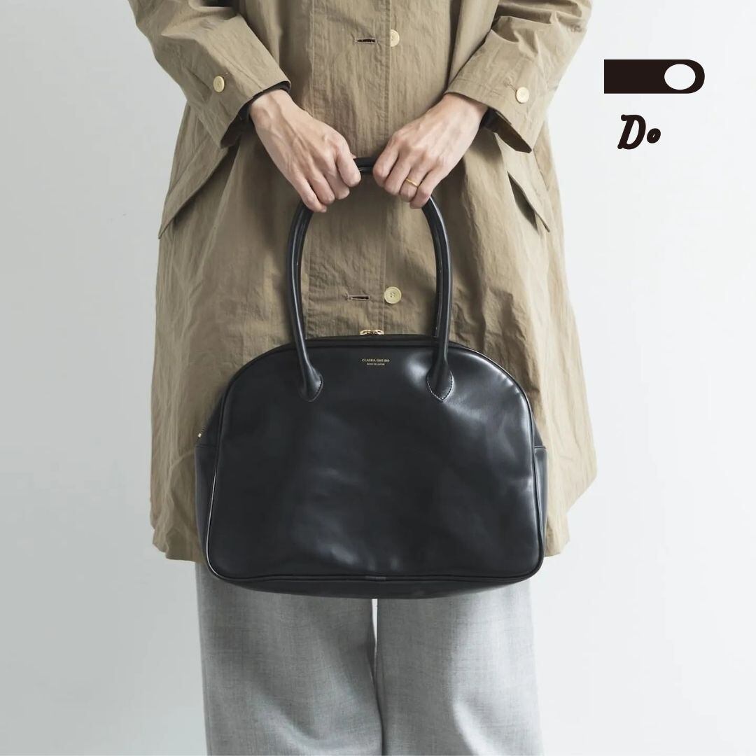 クラスカ バッグ BANK トートバッグ アーチ レディース 日本製 CLASKA 鞄 カバン アーチ型 手提げ 肩掛け おしゃれ かわいい 可愛い 合成皮革 シンプル シック 大人 プレゼント ギフト ブラック DO 32110701 Cs010