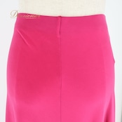 社交ダンス 衣装 スカート ピンク系 ジャンティ gentil 鮮やか 無地 シンプル 練習 レッスン 伸縮 ストレッチ 上品 かわいい ダンス衣装 ステージ イベント パーティー