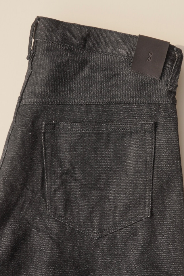 Black denim pants