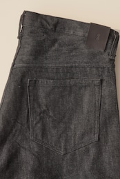 Black denim pants