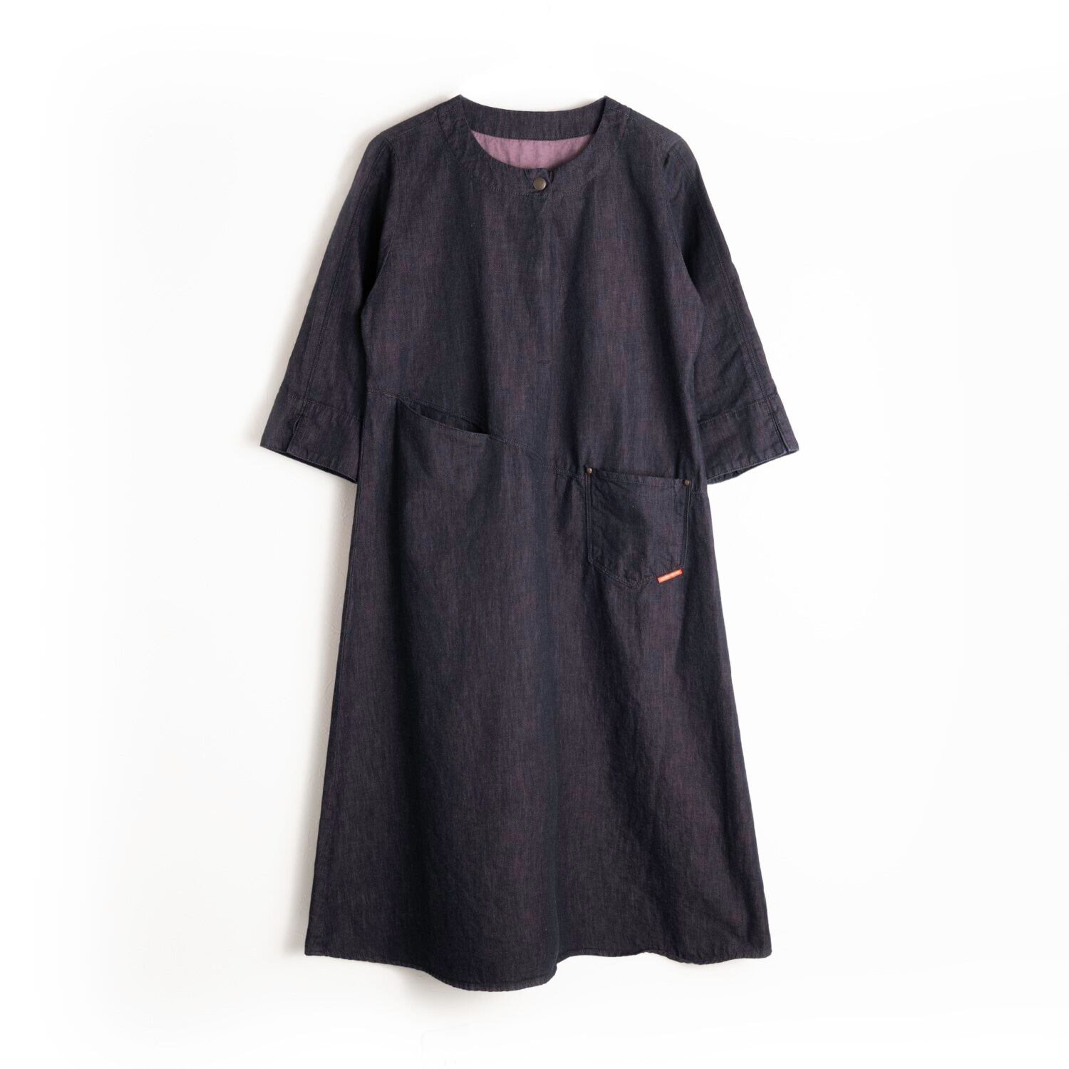 Denim Onepiece デニム ワンピース Uchida Housei Denim Onepiece デニム ワンピース Uchida Housei