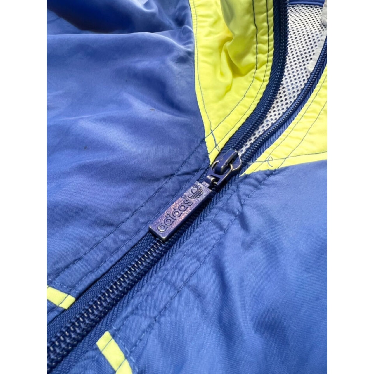 80s adidas NYLON FULLZIP JACKET Size L程