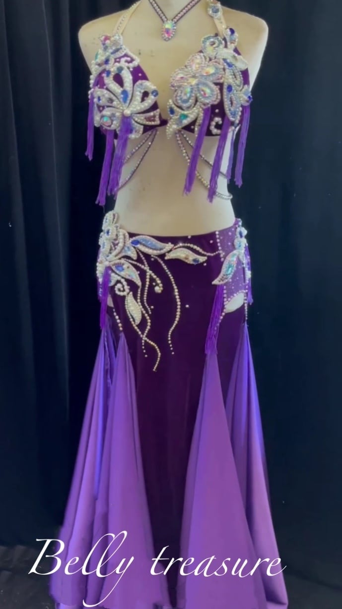 新品未使用 セール ベリーダンス コスチューム オーダーメイド ベリーダンス オーダーメイド衣装 YM 009 202512 | Belly Treasure®︎