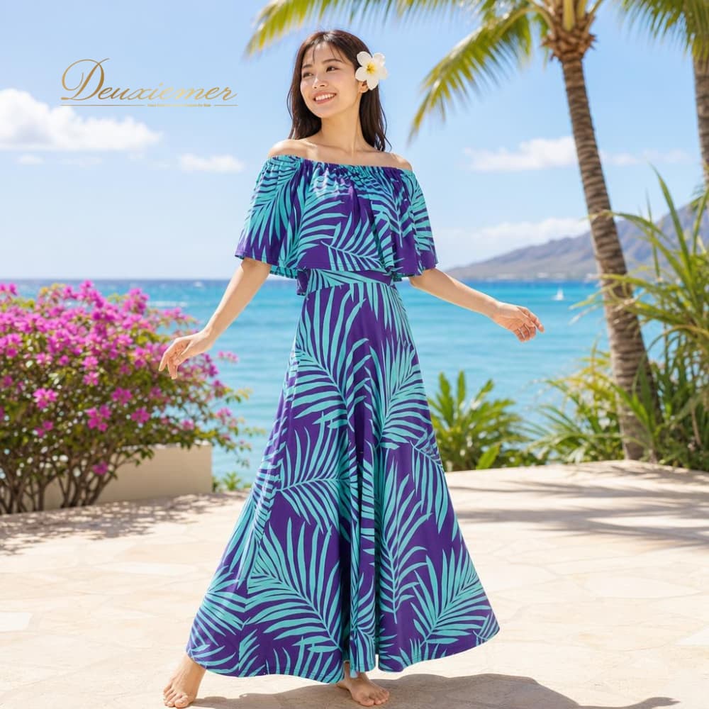 フラダンス 衣装 ALOHA STANDARDS アロハスタンダード ワンピース