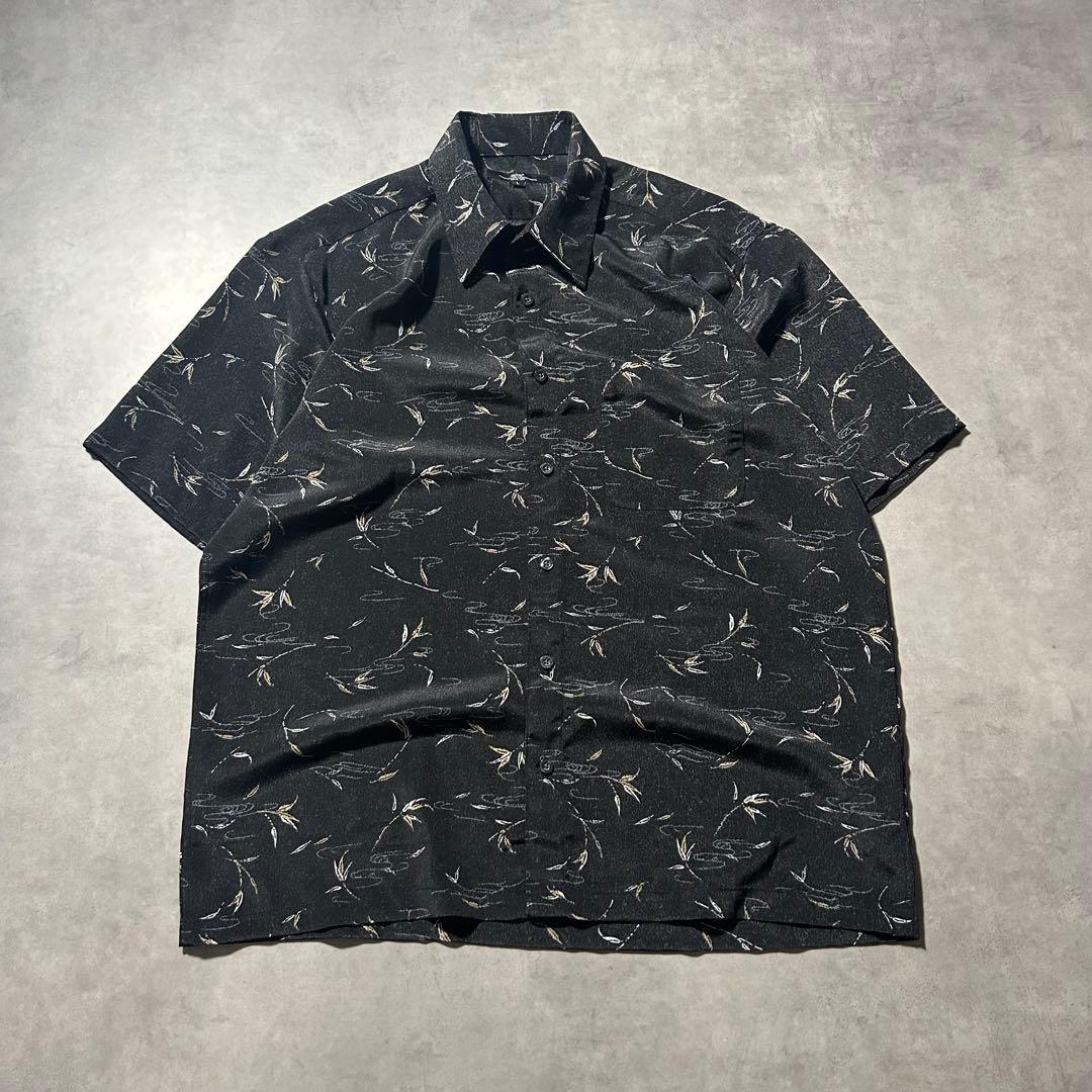 ヴィンテージ アロハ モード 花柄 デザイン レトロ シャツ