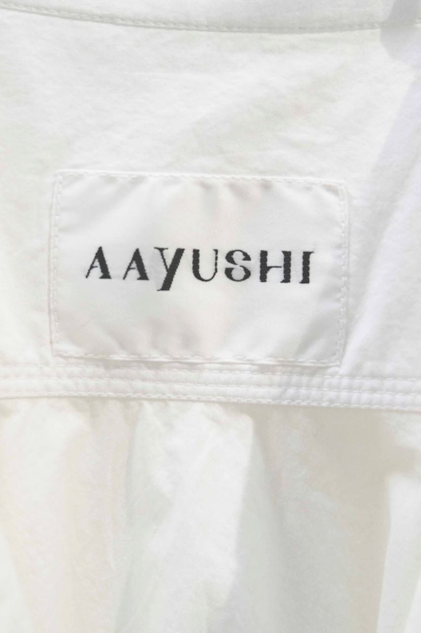 SFF0702〕フロントピンタックロングテールシャツ | AAYUSHI