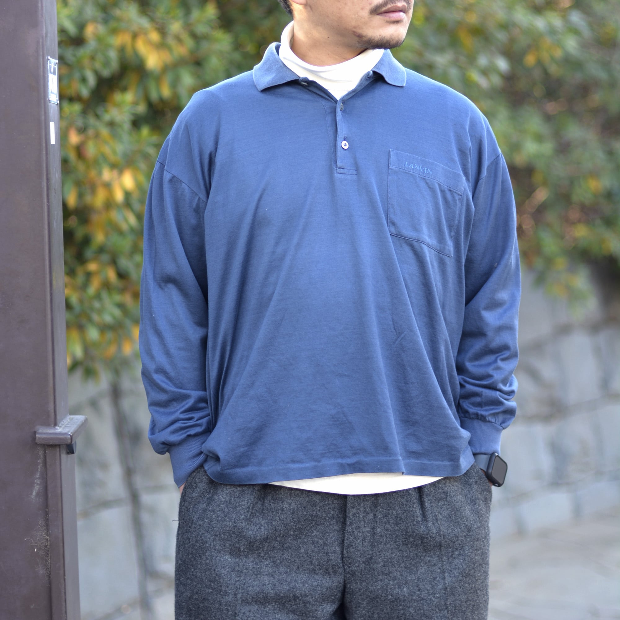 MADE IN FRANCE】LANVINヴィンテージタグポロシャツ | ANTAN À TOKYO