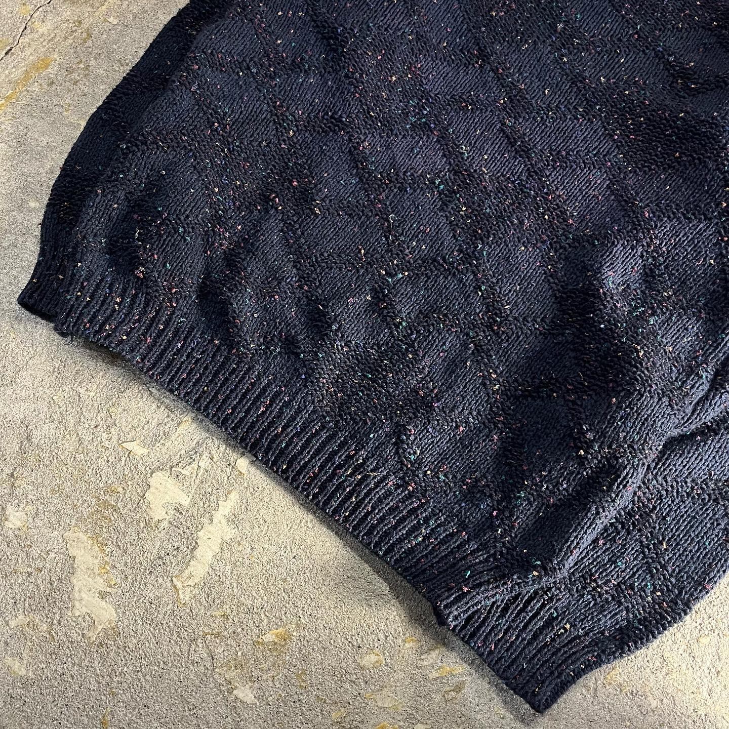 old Tony Lambert cotton nep knit | What