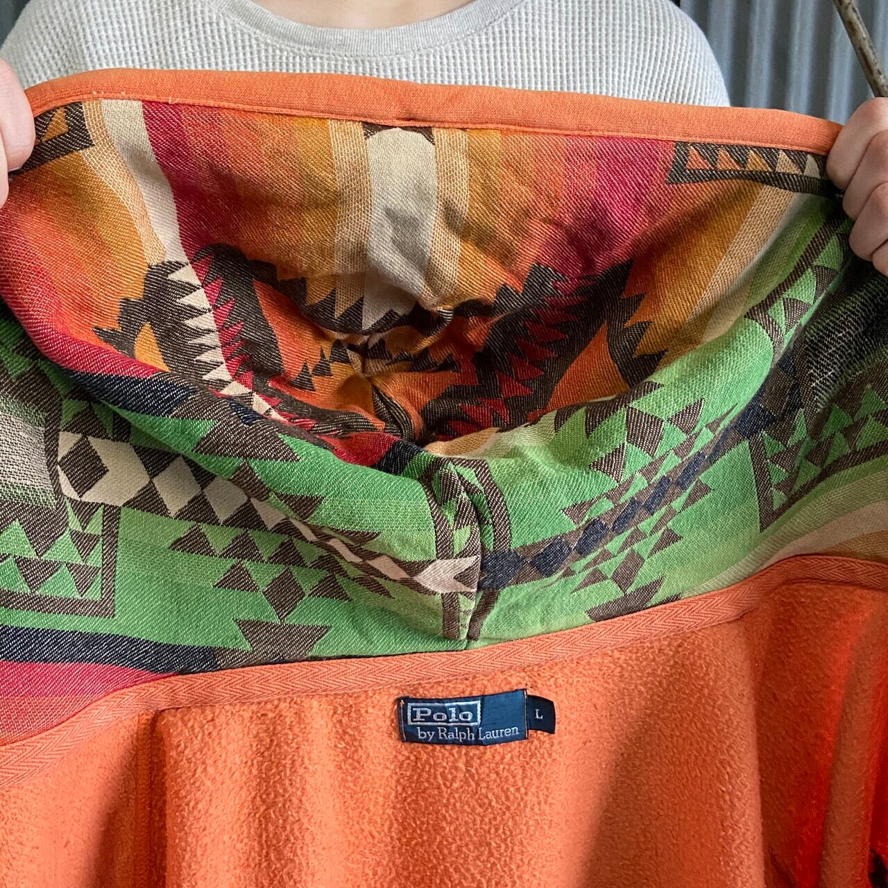 Polo Ralph Lauren ポロ ラルフローレン フルジップ ネイティブ柄