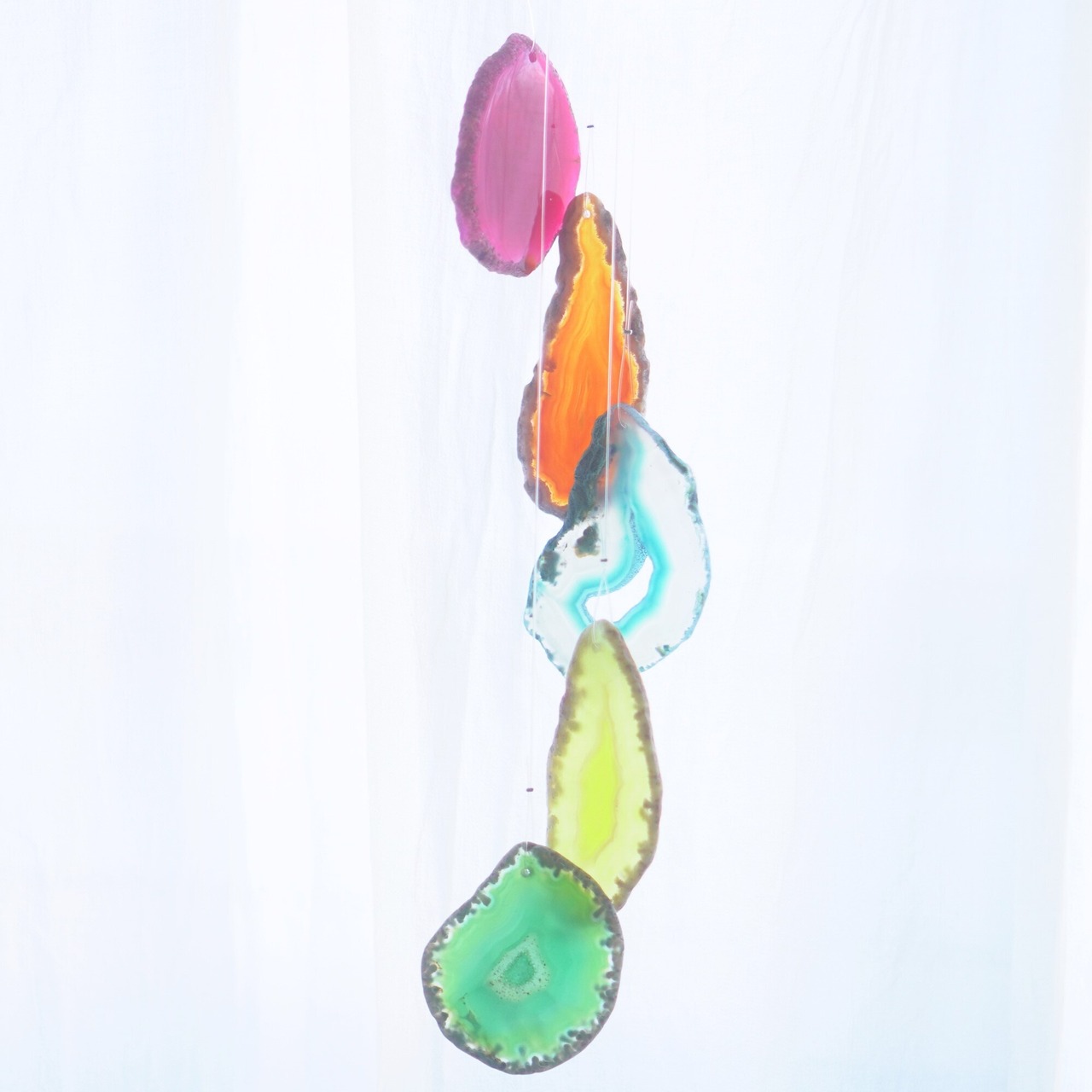 Summer Beach 02 - アゲートヒーリングチャイム / Agate Sun Catcher Wind Chime 261