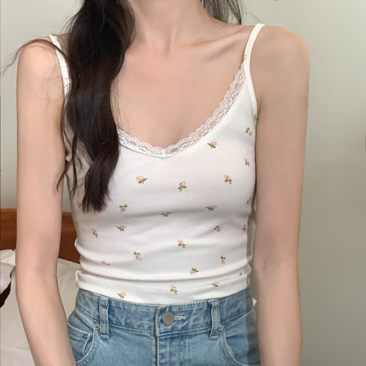 リトルフラワーキャミソール LK855