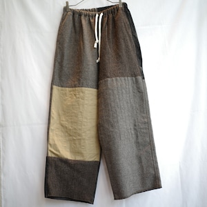 KENNETH FIELD(ケネスフィールド) / EZ TROUSER PANEL -BROWN-