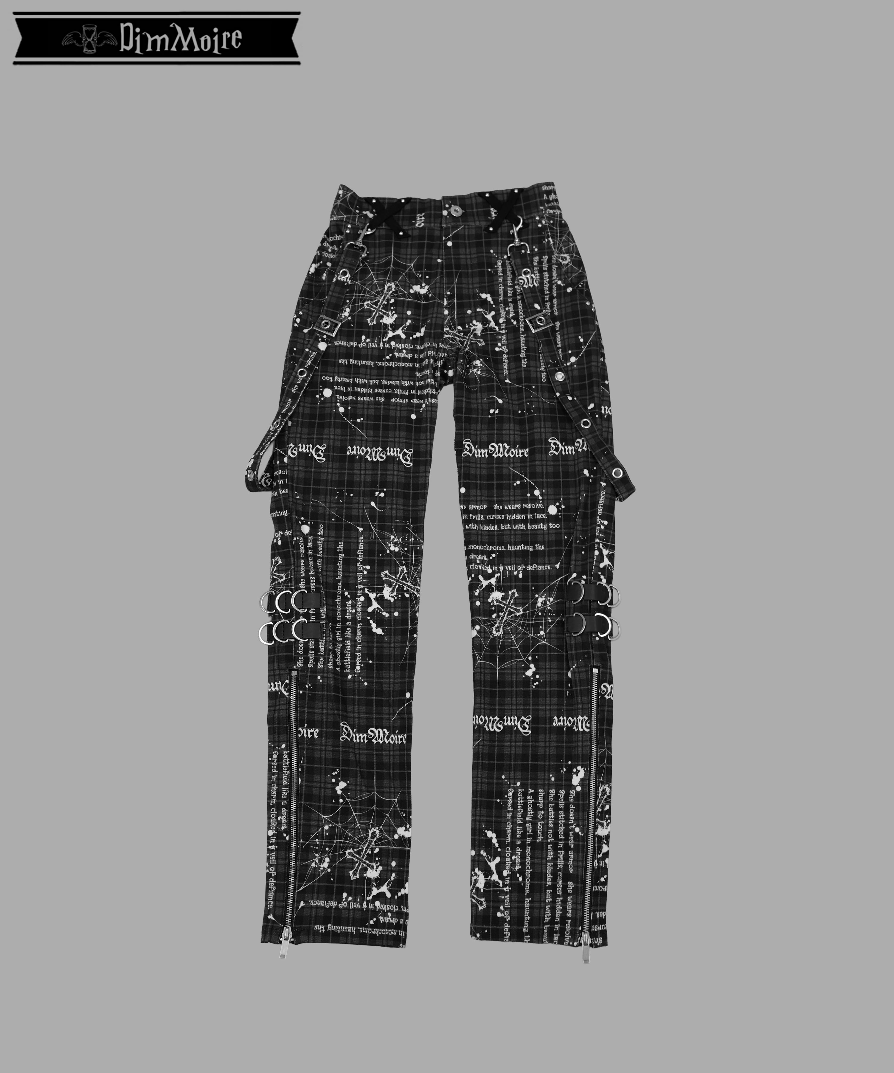 RE:CHAIN ボンテージパンツ【Blackチェック】 | DimMoire