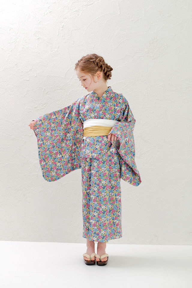 YUKATA long dress〈Mulch〉