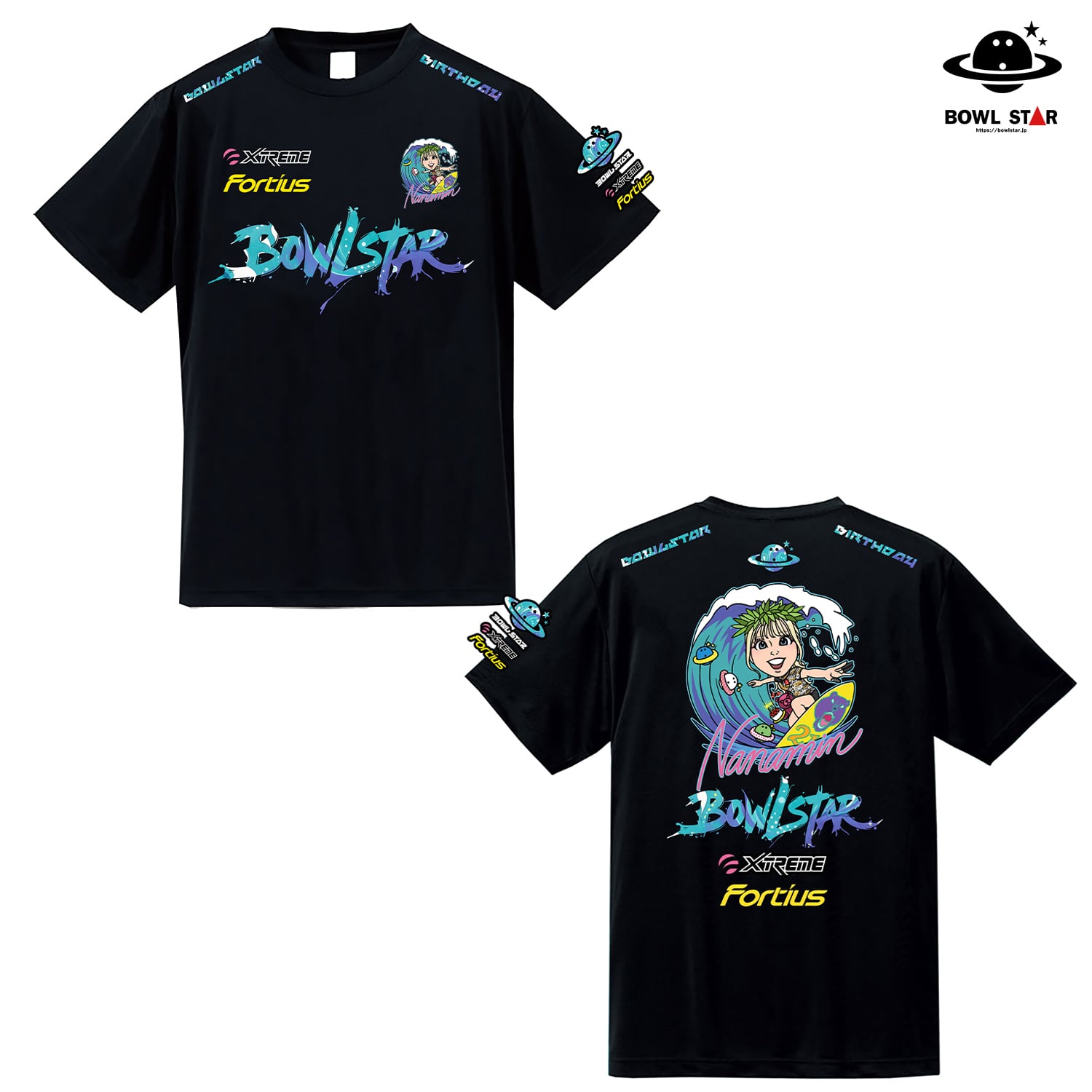 Summer Limited】ボウルスタードライTシャツ[シャツ-09]-アストロ