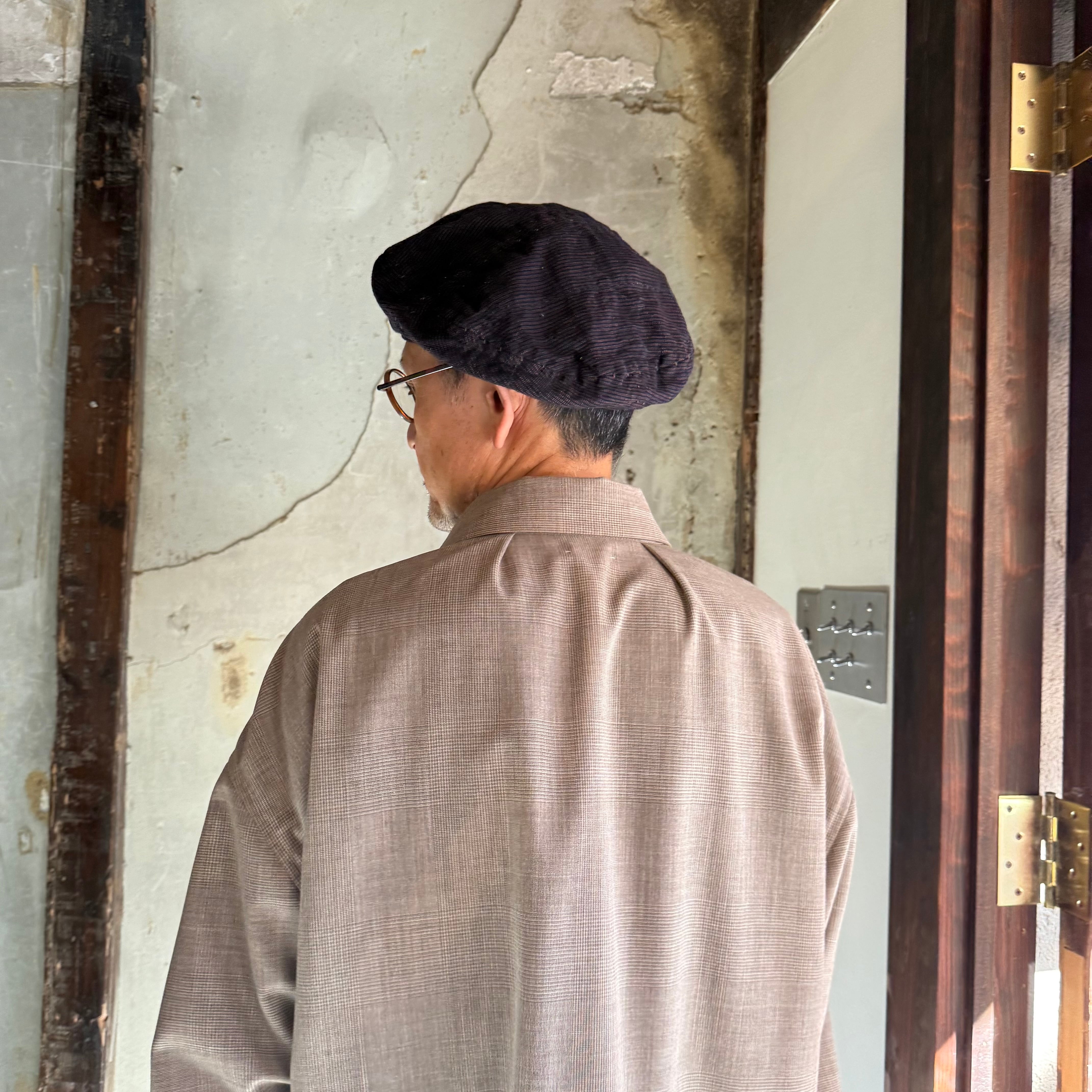 ROGGYKEI／ロギーケイ Vintage Fabrics Beret ／古布ベレー #B-B