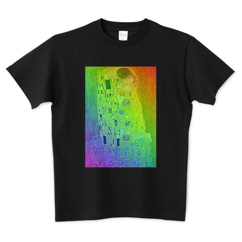The Kiss Rainbow - Tシャツ - ブラック
