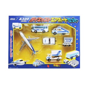【新着特価】ダイキャスト　エアポートセット　ANA　エアバス　A320