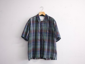 KYOU” MERCED" Sheer Through Shirt Green”