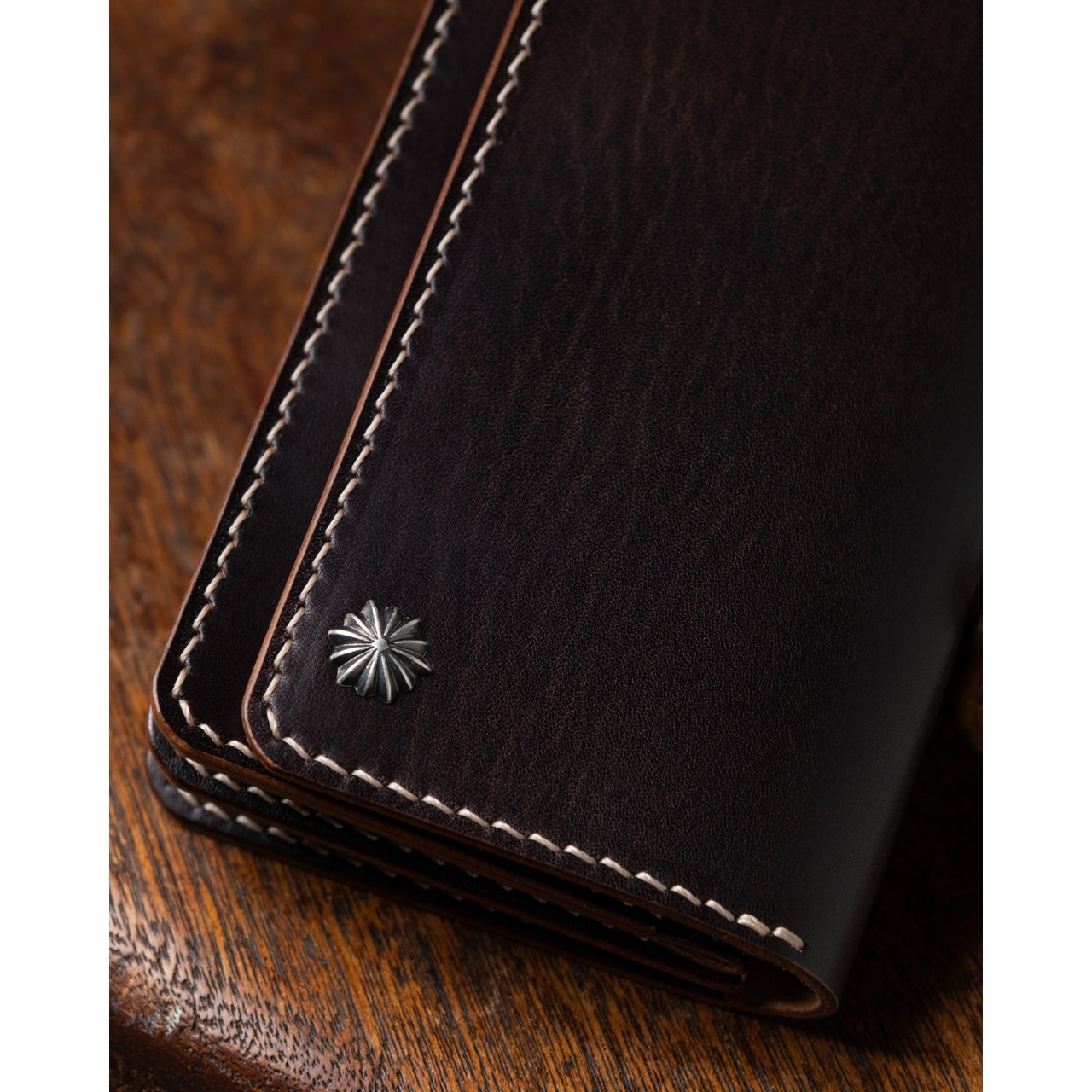 TRUCKER WALLET T-7 Brown edge／Stock