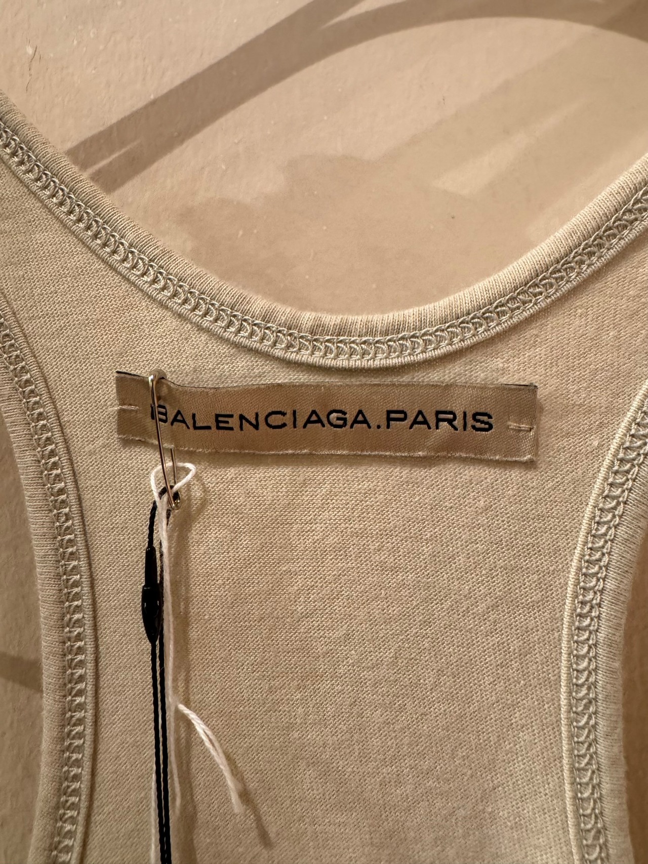 【ARCHIVE】”BALENCIAGA(バレンシアガ)” 2004SS "LE DIX" Perfume Bottle タンクトップ