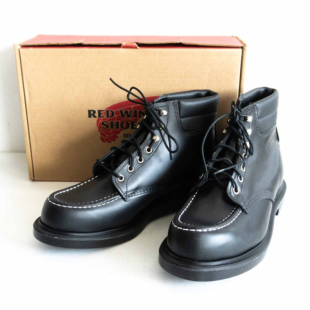 未使用品】REDWING【8133/スーパーソール】US10 ワーク ブーツ レッド 