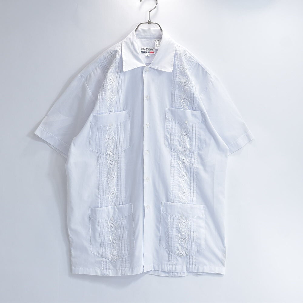 80～90s Chic Elegant シックエレガント ピンタック レース刺繍