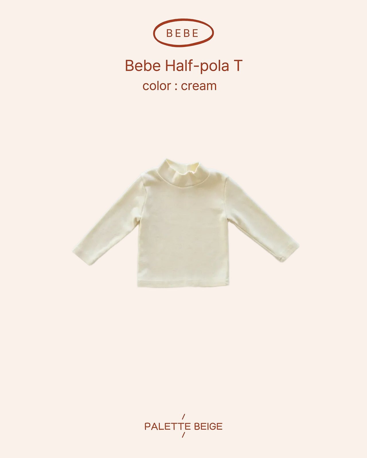 the beige［取寄］bebe half turtleneck tee 26winter